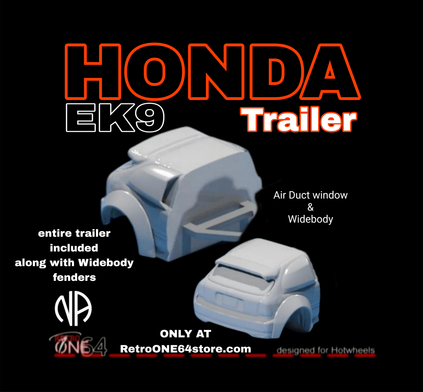 Honda EK9 Trailer
