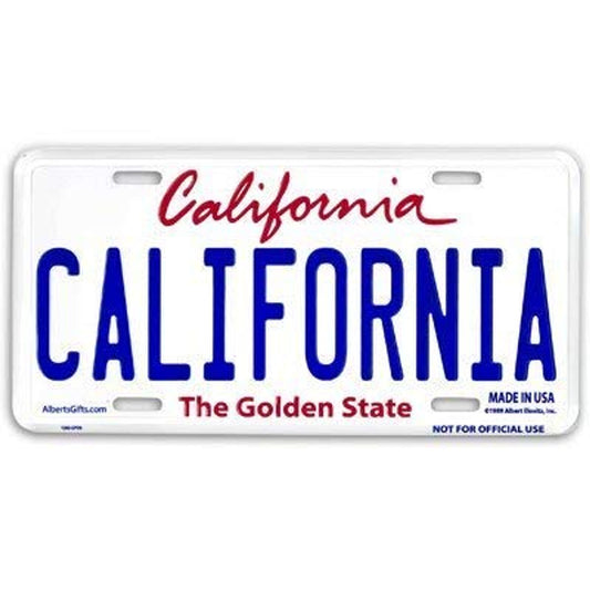 License plate decals