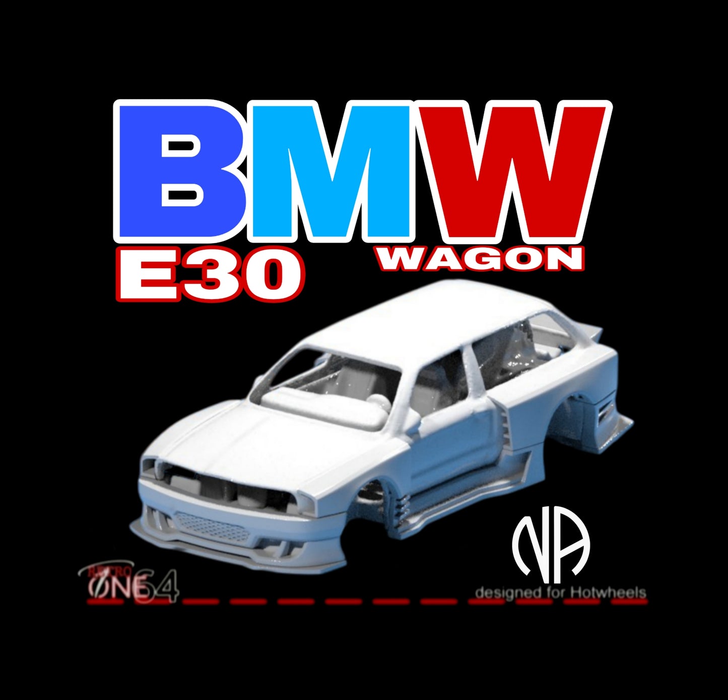 BMW E30 WAGON bodykit
