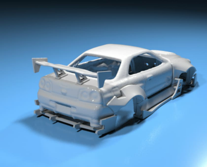 Nissan R34 body kit