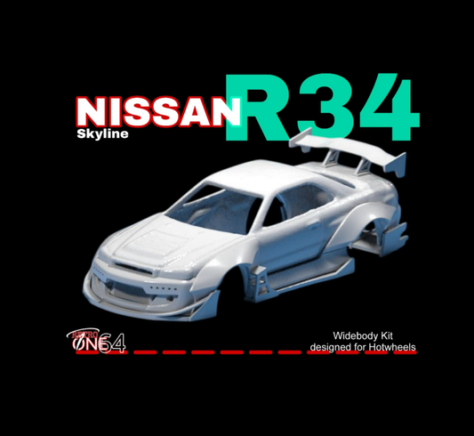 Nissan R34 body kit