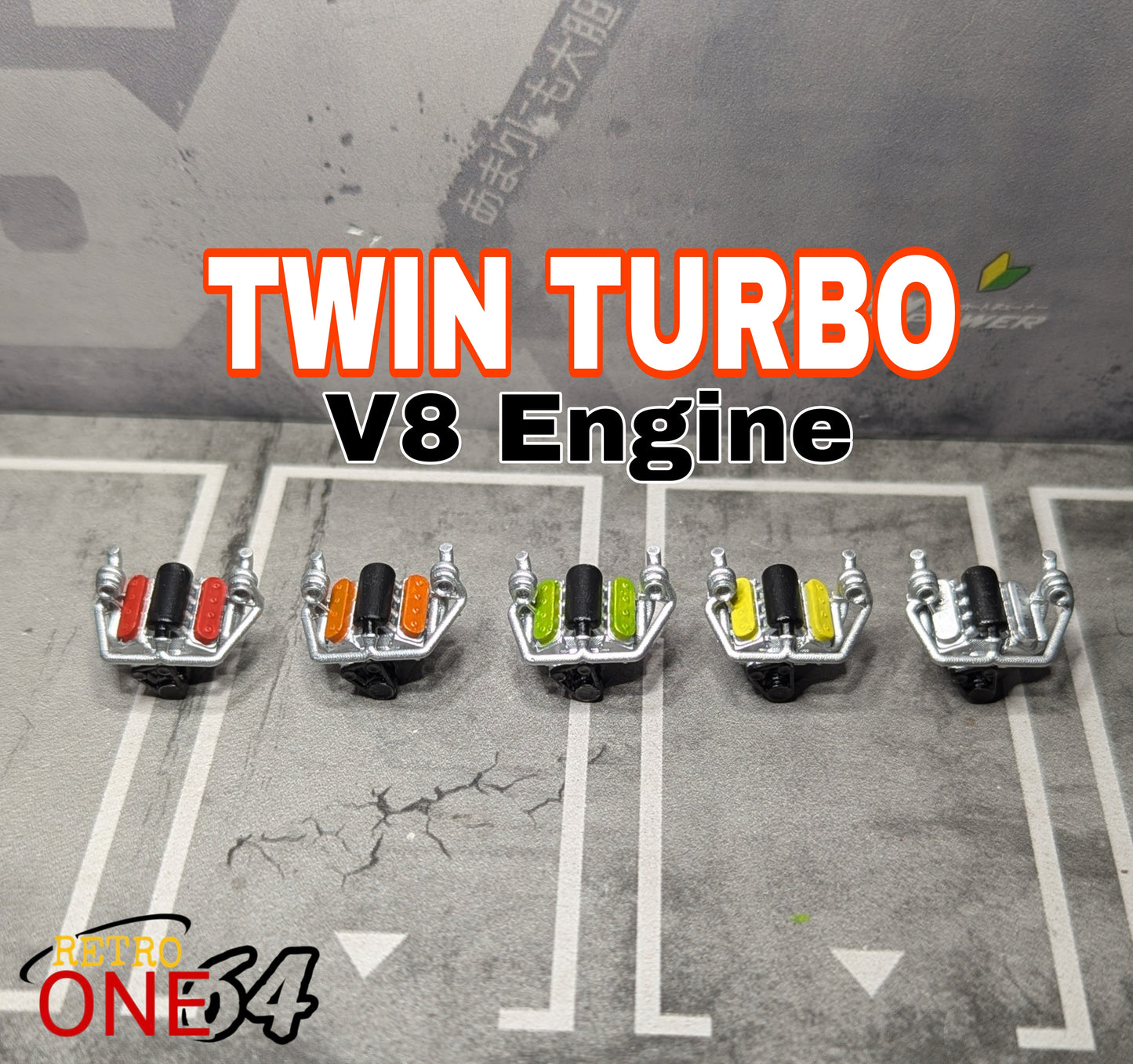 Twin TURBO V8 Engine