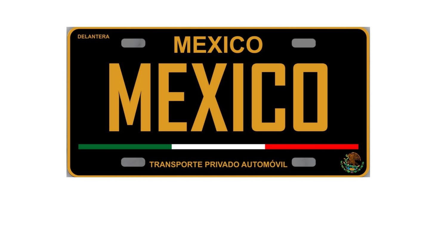 License plate decals