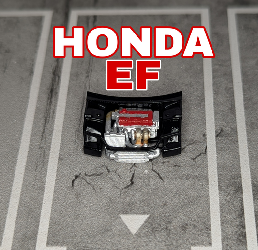 Honda EF Painted Engine and Bay