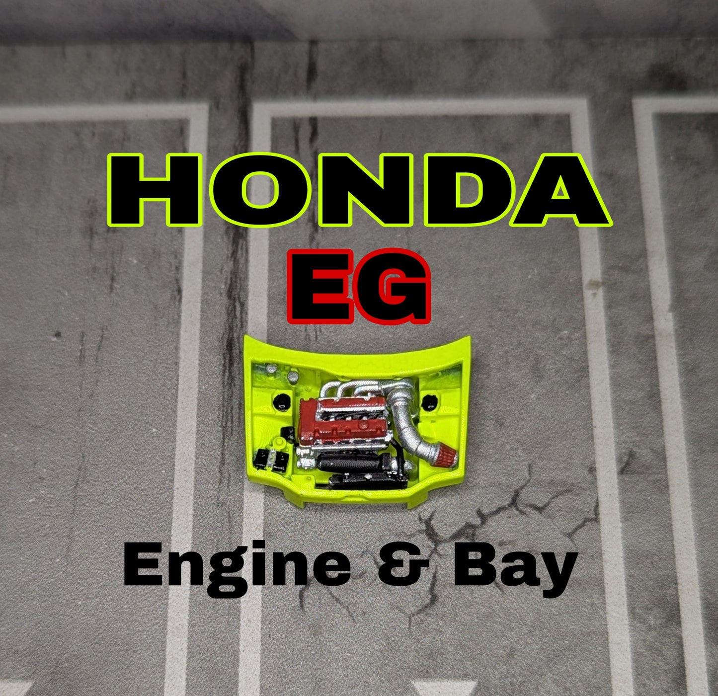 Honda EG Engine and Bay