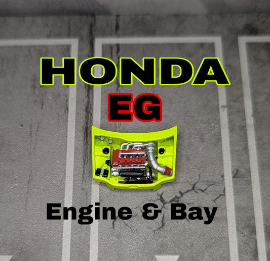 Honda EG Engine and Bay
