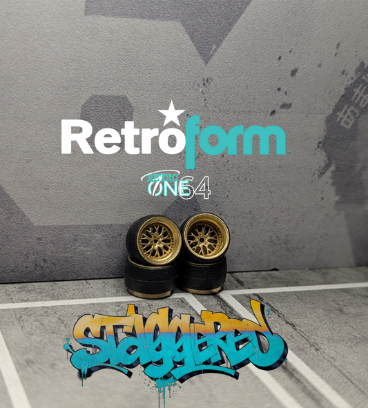 BBS 2 Staggered wheels