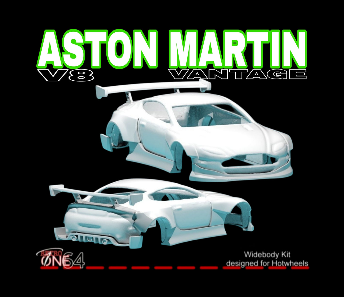 Aston Martin V8 Vantage bodykit