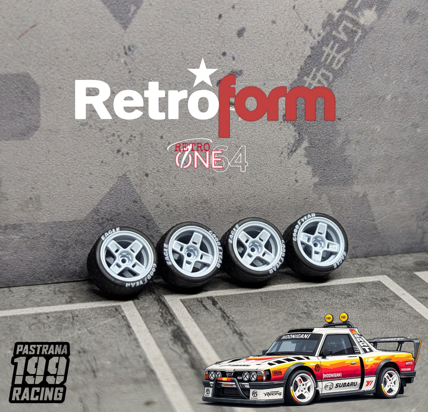 Travis Pastrana 4 spoke wheels