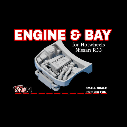 R33 Nissan ENGINE & BAY